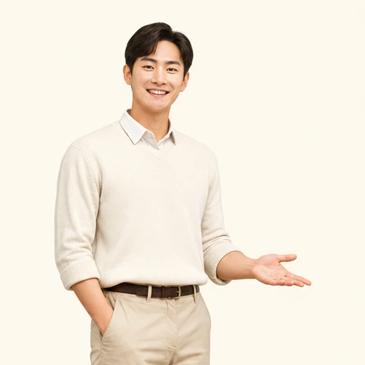 개인회생 중고차 장기렌트 상담 신청을 안내하는 담당자